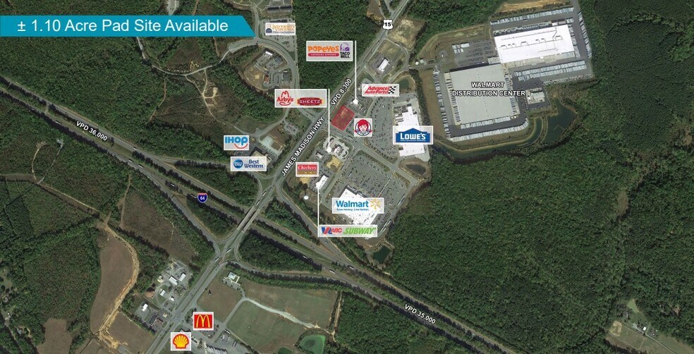 More Photos Of Market St, Zion Crossroads Land For Lease