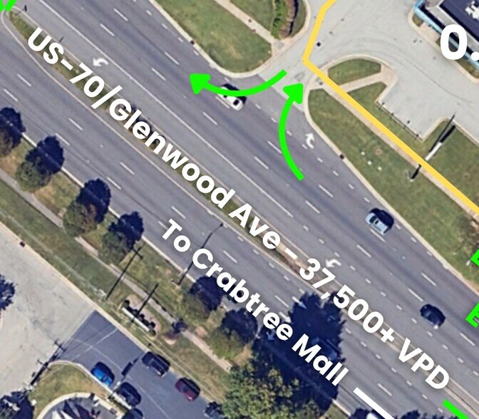 More Photos Of 6010 Glenwood Ave, Raleigh Land For Lease