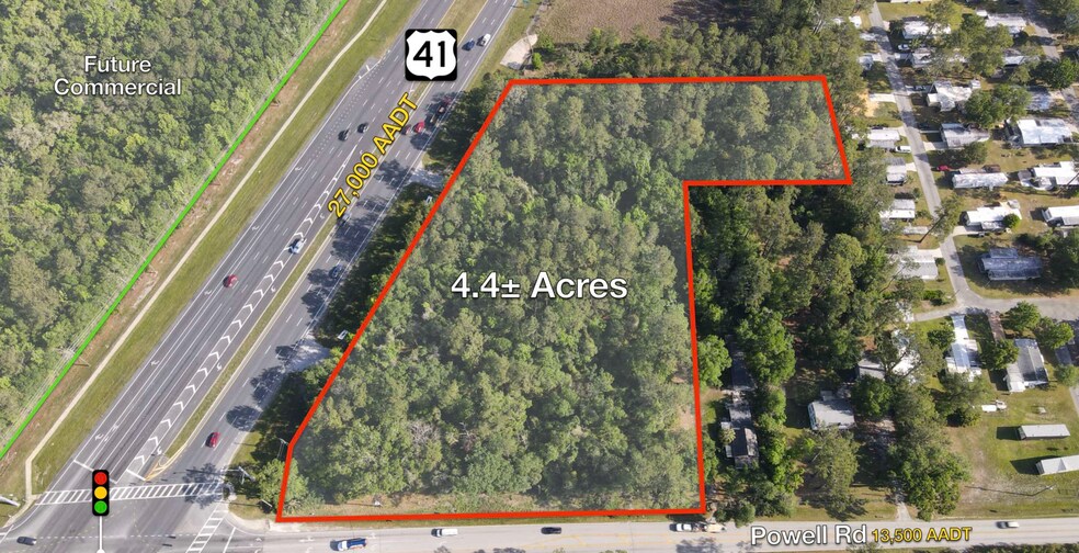 Primary Photo Of NEC Powell & US 41 rd, Brooksville Land For Sale