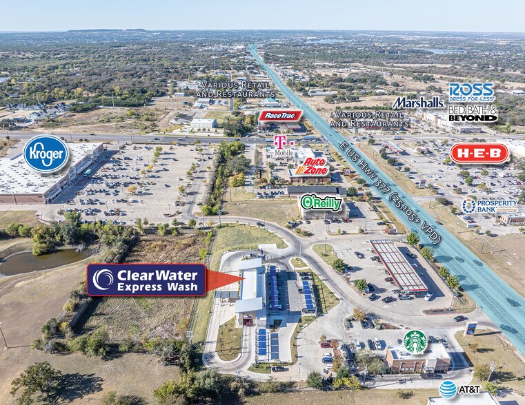 More Photos Of 3917 E US Highway 377, Granbury Carwash For Sale