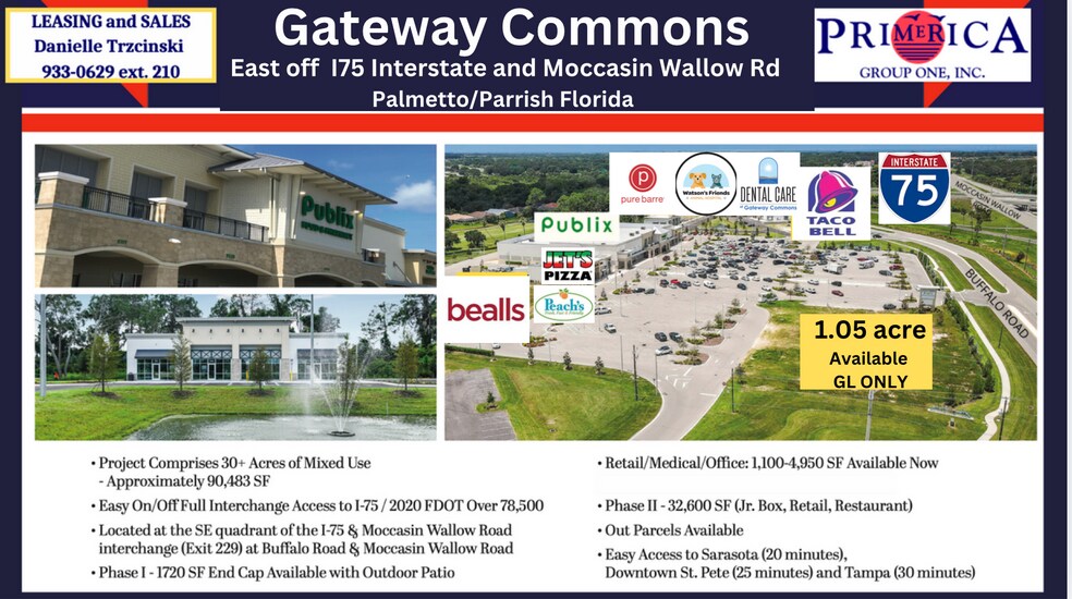 Primary Photo Of Buffalo Road & Moccasin Wallow Rd, Palmetto Land For Lease