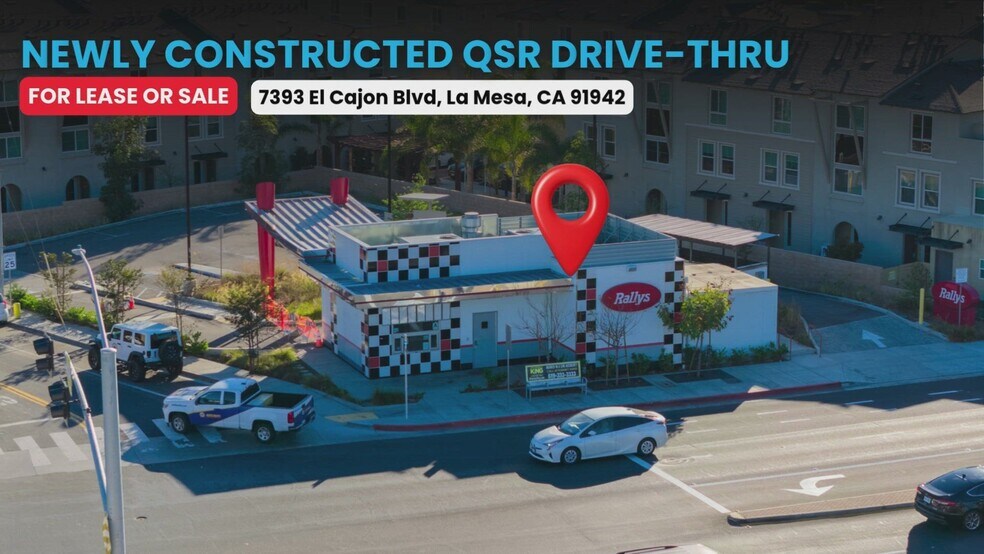 Primary Photo Of 7393 El Cajon Blvd, La Mesa Fast Food For Sale