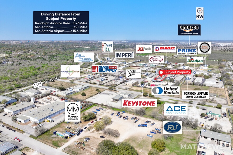 More Photos Of 112 Commercial Pl, Schertz Warehouse For Lease