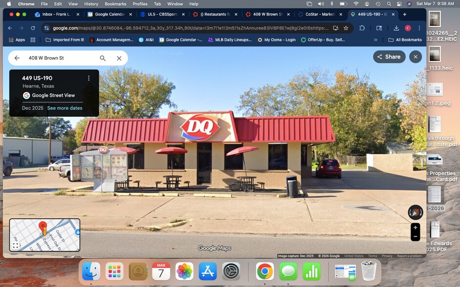 Primary Photo Of 408 W Brown St, Hearne Fast Food For Sale
