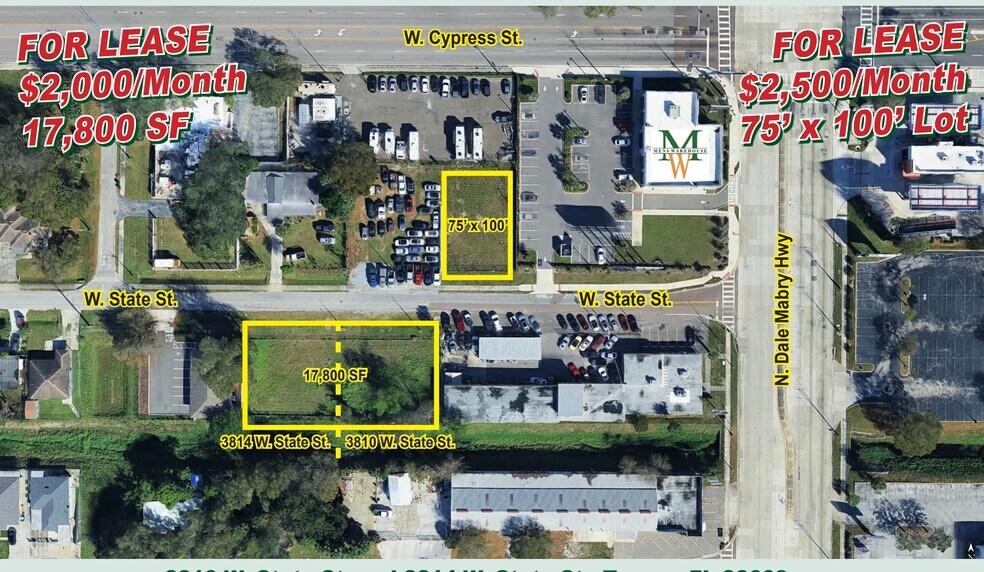 Primary Photo Of 3814 W State St, Tampa Land For Lease
