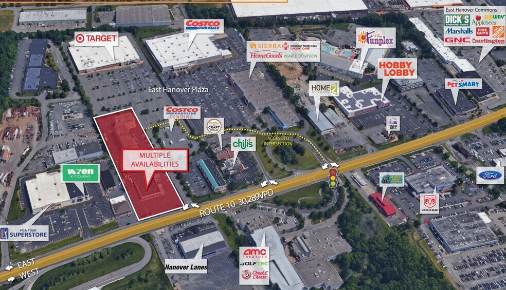 Primary Photo Of 130 Route 10, East Hanover Unknown For Lease