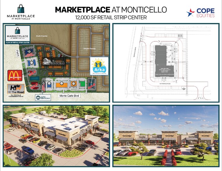 Primary Photo Of NEQ FM 75 & Monte Carlo blvd, Princeton Restaurant For Lease