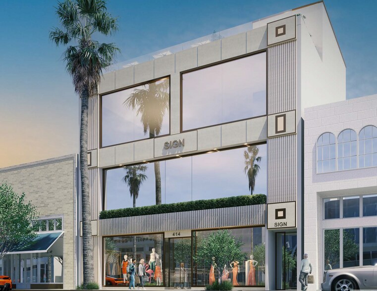 Primary Photo Of 412-414 N Beverly Dr, Beverly Hills Storefront For Lease