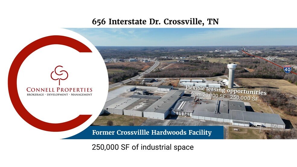 Primary Photo Of 656 Interstate Dr, Crossville Manufacturing For Lease