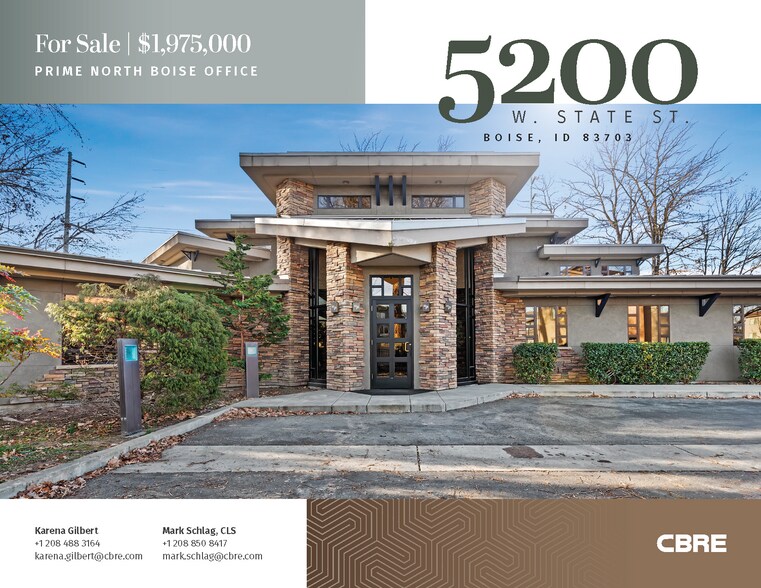 Primary Photo Of 5200 W State St, Boise Office For Sale