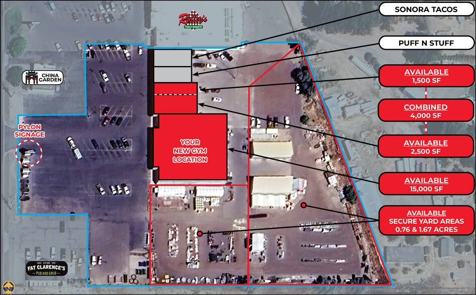 More Photos Of 1016-1120 S Lincoln Ave, Jerome General Retail For Lease