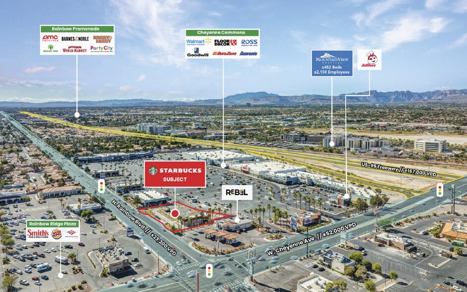 More Photos Of 3131 N Rainbow Blvd, Las Vegas Freestanding For Sale