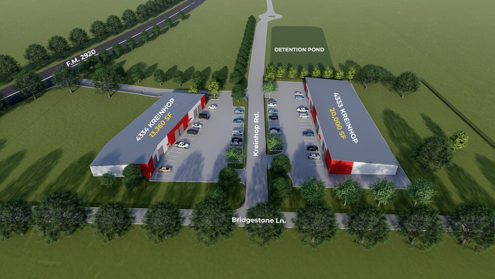 More Photos Of 4333-4334 Kreinhop Rd, Spring Unknown For Lease