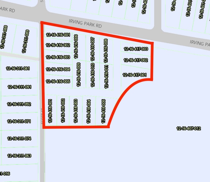 Primary Photo Of 9991 Irving Park Rd, Schiller Park Land For Sale