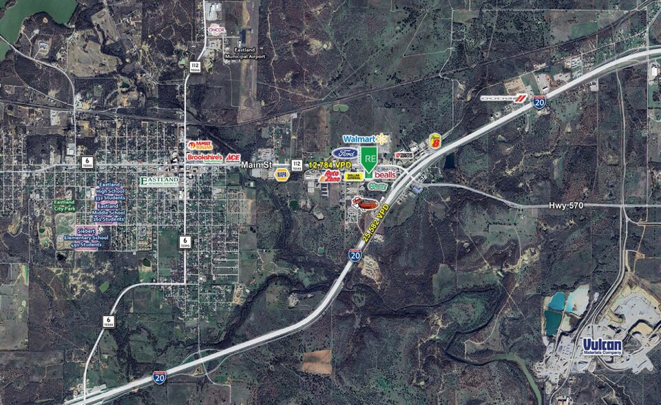 More Photos Of 1401 E Main St, Eastland Freestanding For Lease