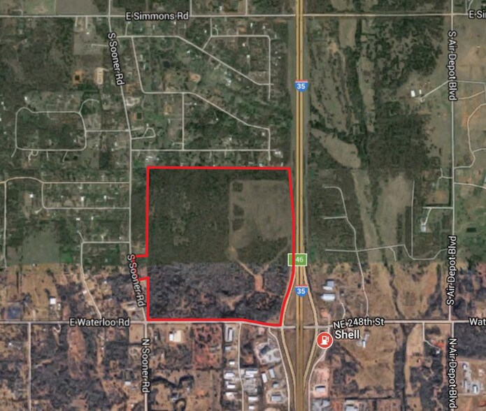 More Photos Of I-35 & Waterloo Rd, Edmond Land For Sale