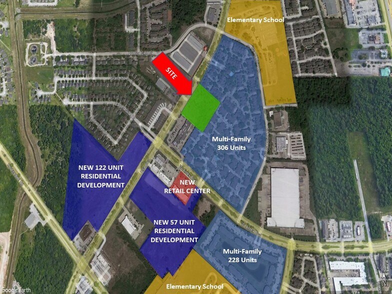 More Photos Of 15006 Ella Blvd, Houston Land For Sale