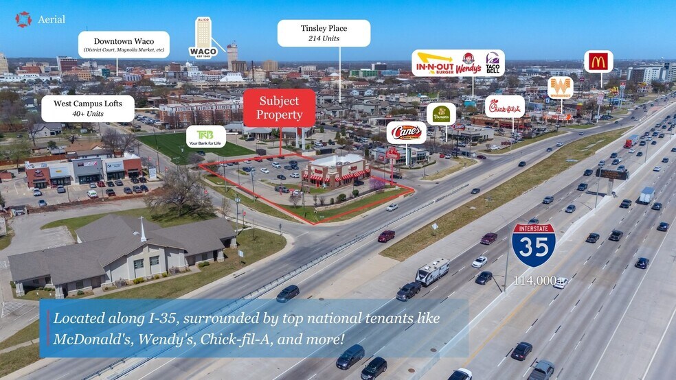 More Photos Of 817 S Jack Kultgen Expy, Waco Restaurant For Sale