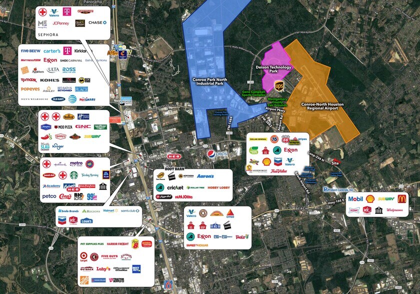 More Photos Of Loop 336 & Hwy 105, Conroe Land For Sale