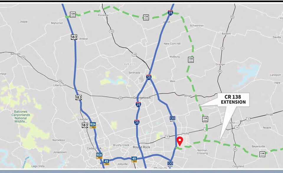 More Photos Of Muirfield Bend Rd, Hutto Unknown For Lease