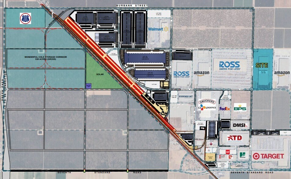 More Photos Of 5104 Express Ave, Shafter Distribution For Lease