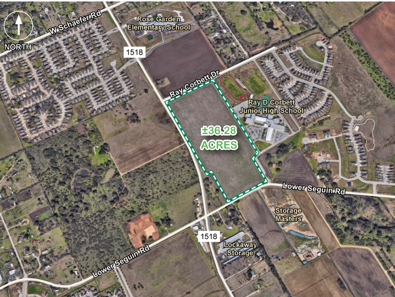 Primary Photo Of FM 1518 & Lower Seguin Rd, Schertz Land For Sale