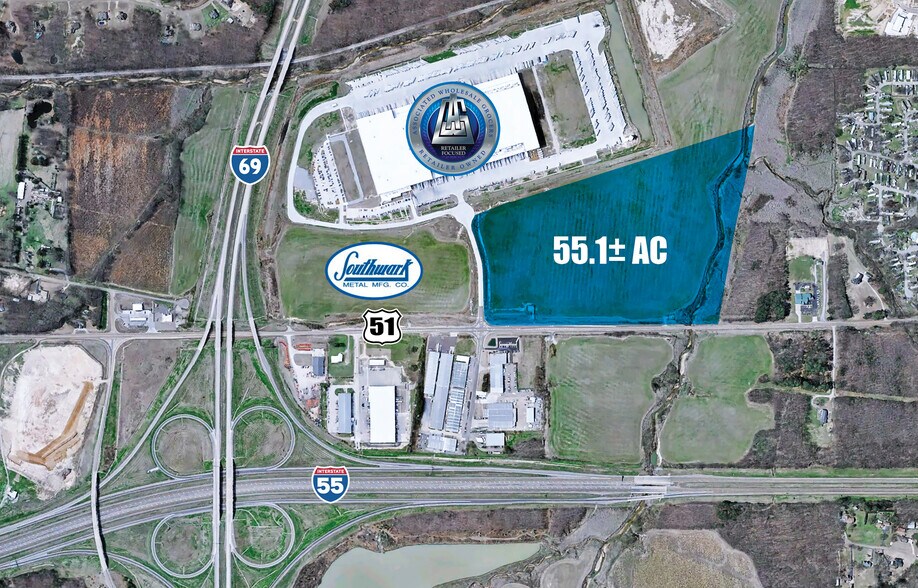 Primary Photo Of U.S. 51 N @ Kapik Industrial Road, Hernando Land For Sale