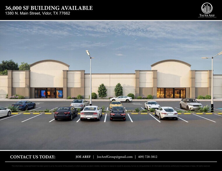 More Photos Of 1380 N Main St, Vidor General Retail For Lease