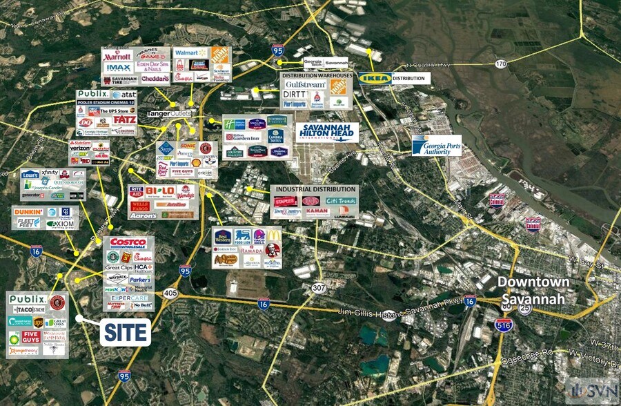 More Photos Of Quacco Rd & Easthaven Blvd, Pooler Land For Sale