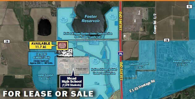 Primary Photo Of HIGHWAY 28 & HIGHWAY 7, Mead Land For Lease