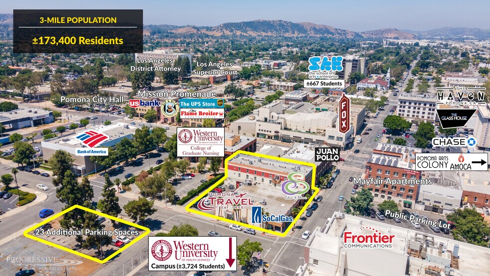 More Photos Of 150-196 E 3rd St, Pomona Freestanding For Sale