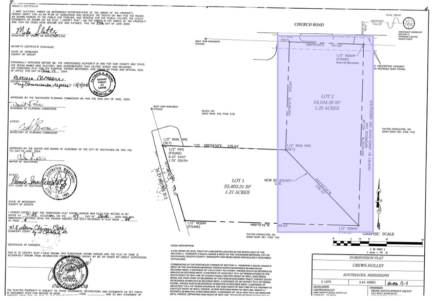 More Photos Of Church Rd & Hwy 51, Southaven Land For Sale