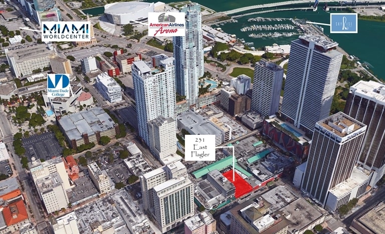 Primary Photo Of 231 E Flagler St, Miami Land For Sale