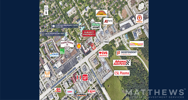 More Photos Of 1300 FM 1960, Houston General Retail For Sale