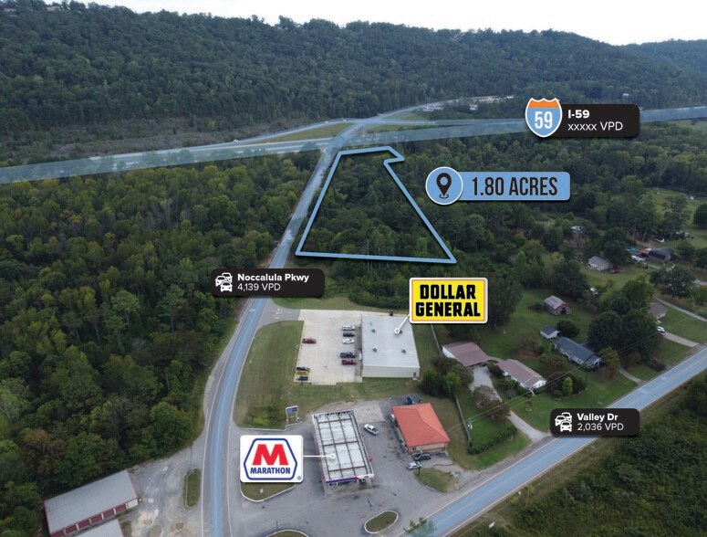 More Photos Of Adj. to 3022 Noccalula Pkwy Pky, Attalla Land For Sale