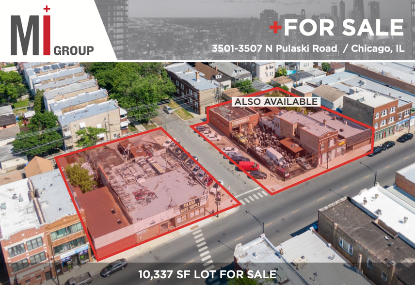 Primary Photo Of 3507 N Pulaski Rd, Chicago Land For Sale