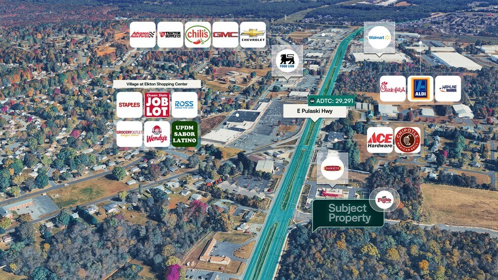 More Photos Of 801 Commerce Center Dr, Elkton General Retail For Sale