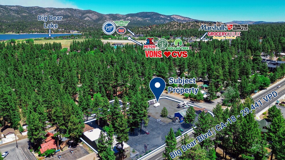 More Photos Of 41656 Big Bear Blvd, Big Bear Lake Freestanding For Sale