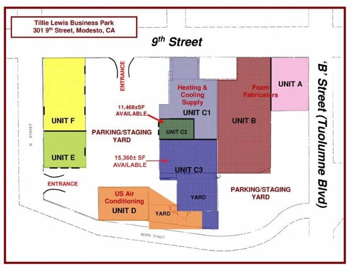 More Photos Of 301 9th St, Modesto Manufacturing For Lease