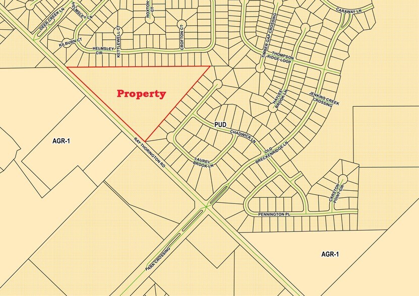 Primary Photo Of Ray Thorington Rd, Montgomery Land For Sale