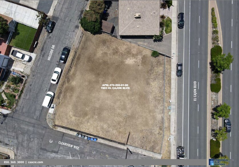 Primary Photo Of 7893 El Cajon Blvd, La Mesa Land For Lease