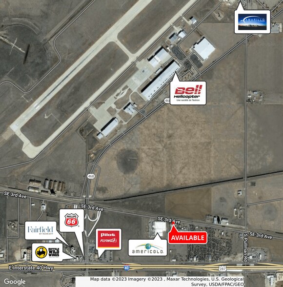 More Photos Of 10716 SE 3rd Ave, Amarillo Warehouse For Lease