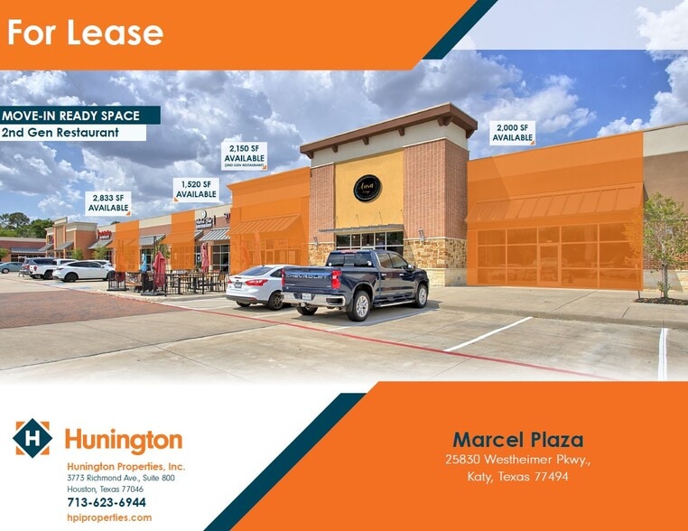 Primary Photo Of 25830 Westheimer Pky, Katy Unknown For Lease