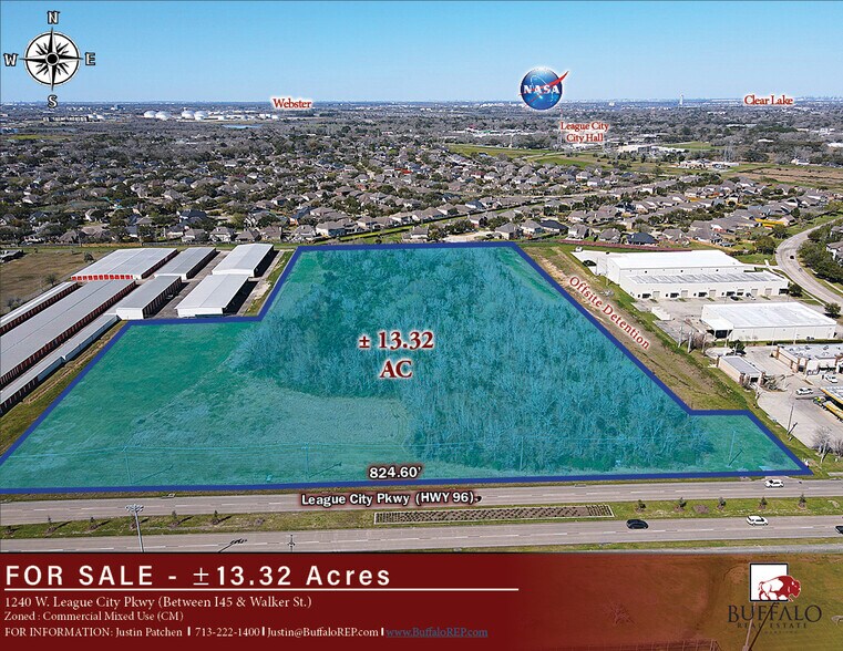 Primary Photo Of 1240 W League City Pky, League City Land For Sale