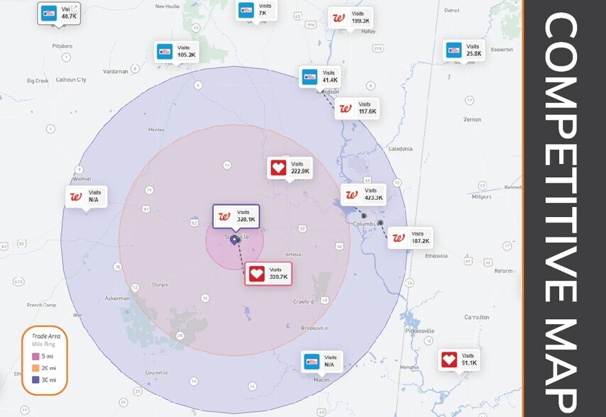 More Photos Of 220 Highway 12 W, Starkville General Retail For Sale