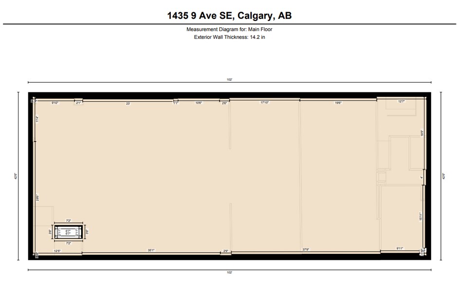 More Photos Of 1435 9th Ave SE, Calgary Storefront For Sale