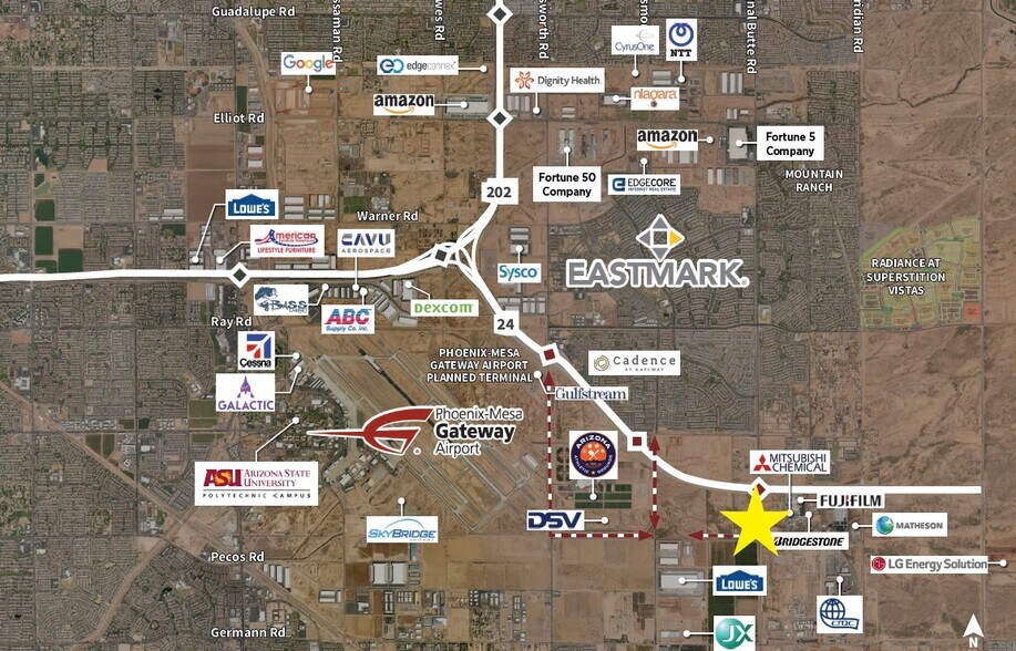 More Photos Of NEC Signal Butte & Pecos Road, Mesa Land For Sale
