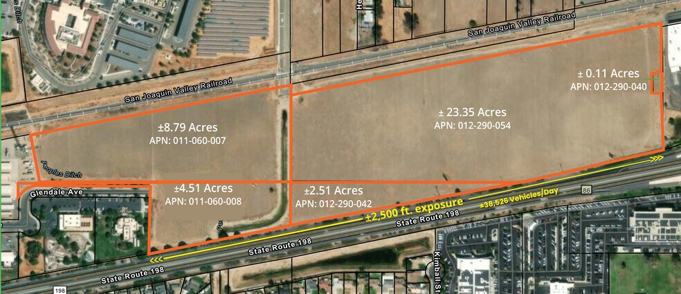 More Photos Of Highway 198 Hwy @ 12th Street, Hanford Land For Sale