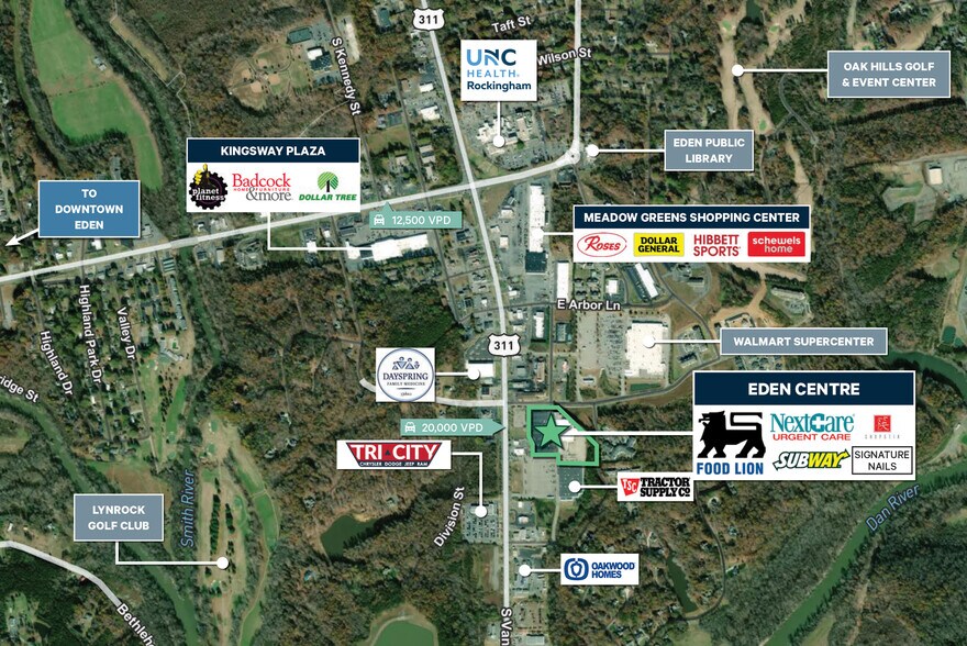 More Photos Of 824 S Van Buren Rd, Eden Supermarket For Lease