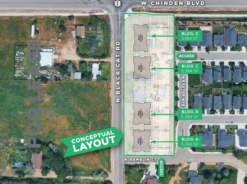 More Photos Of 6280 N Black Cat Rd, Meridian Land For Lease